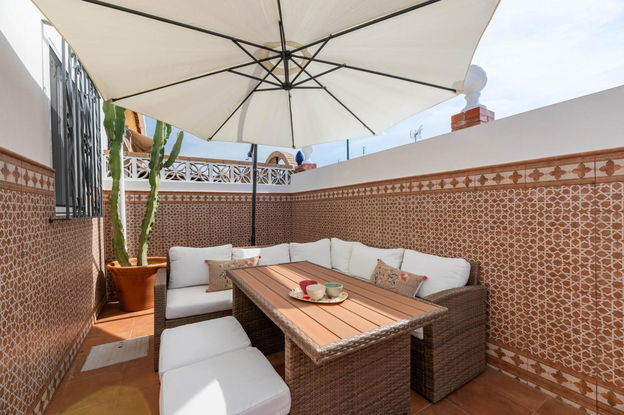 Casa Silvia - Piscina Y Playa Villa Málaga Eksteriør bilde